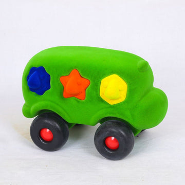 The Shape Sorter Bus Large - Green (0 to 10 years)