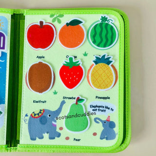 Jungle Felt Book for Kids