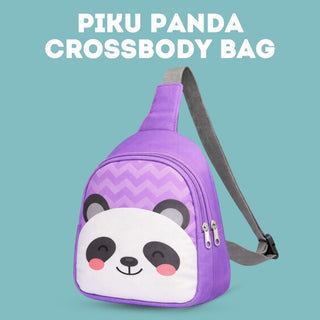 Animal Print Crossbody Bag for Kids 1pc (Panda)