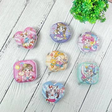 A Mini Squishy Diary with Cute Girl Design For Kids