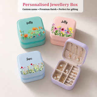 Personalised Jewellery Box - Bouque (PREPAID ONLY)