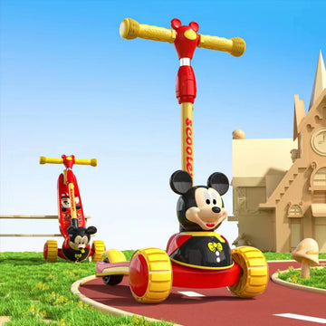 Cartoon Face Kick Scooter for Kids - A Joyful Riding Experience