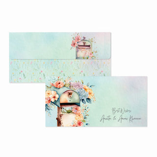 Personalised Envelopes - Blooming Joy (PREPAID ONLY)