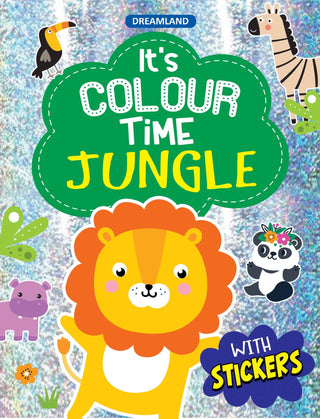 Jungle- It's Colour time with Stickers