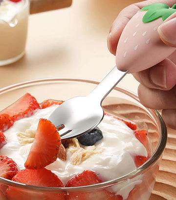 Strawberry Spoon and Fork Set