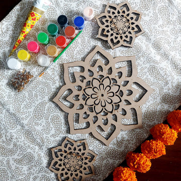 DIY Rangoli Circle