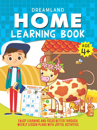 Home Learning Book With Joyful Activities - 4+