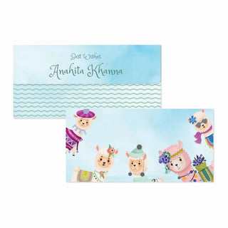Personalised Envelopes - Lovely Llamas (PREPAID ONLY)