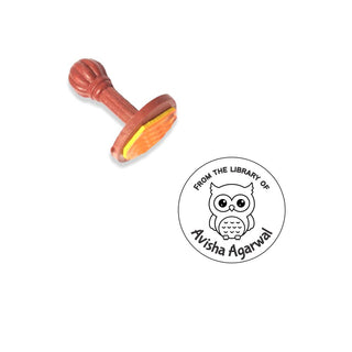 Book stamp - Twilight Hoot (PREPAID ONLY)