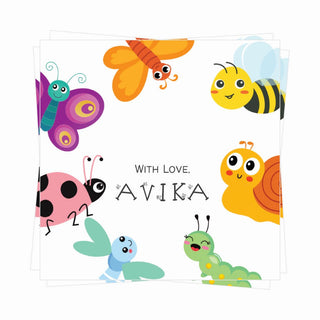 Gift Tags Square - Tiny Wings (PREPAID ONLY)