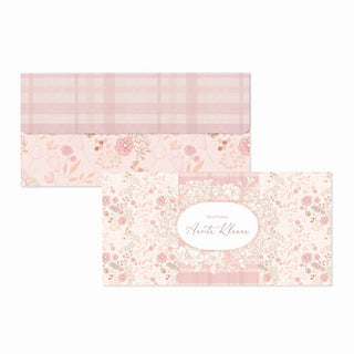 Personalised Envelopes - Pink Petals (PREPAID ONLY)