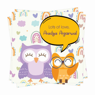 Gift Tags Square - Wise & Whimsy (PREPAID ONLY)