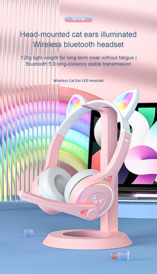 Cat Ear Gaming Headset