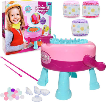 Smart Weaving Round Loom: 2-in-1 Knitting Machine Kit for DIY