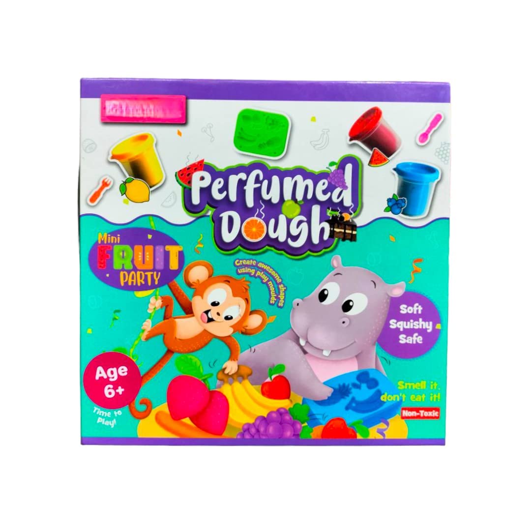Mini Fruit Party Perfumed Dough Kit for Kids 6+ Educational DIY Kit