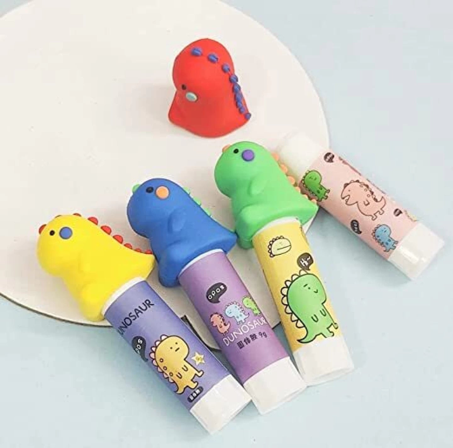 Cute Little Dinosaur Glue Stick - Random color