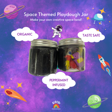 Space Playdough Curiosity Jar