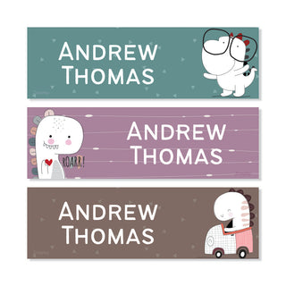 Waterproof Name Labels - Jurassic Fun - Pack of 90 labels - (PREPAID ONLY)