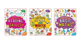 Learn Everyday 3 Books Pack for Children Age 5+