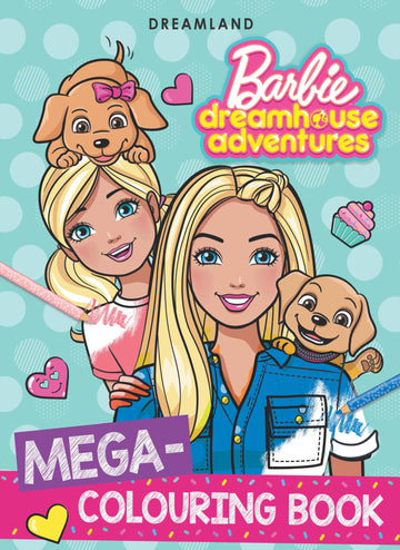 Barbie Dreamhouse Adventures - Mega Colouring Book