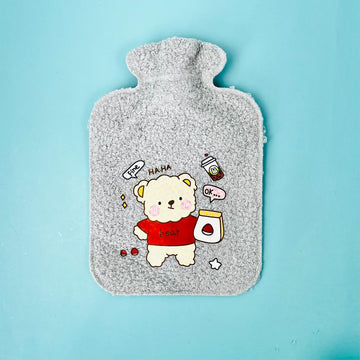 Warm and Whimsical: Snuggle up with our Cute Animal Hot Water Bag for Soothing Comfort (Random)