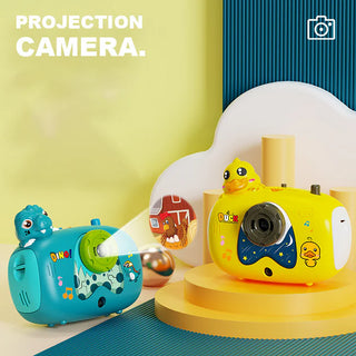 Cute Dino & Duck Projection Camera Toy for Kids