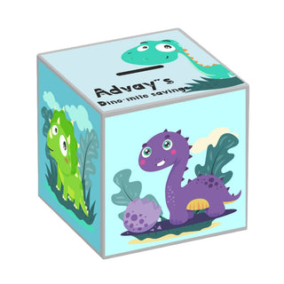 My Money Box personalised - Roar & Save (PREPAID ONLY)