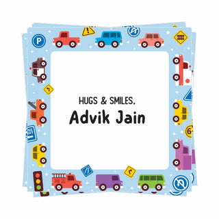 Gift Tags Square- Tiny Wheel (PREPAID ONLY)