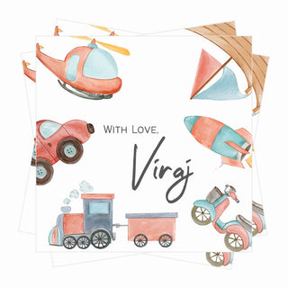 Gift Tags Square - On the Move (PREPAID ONLY)