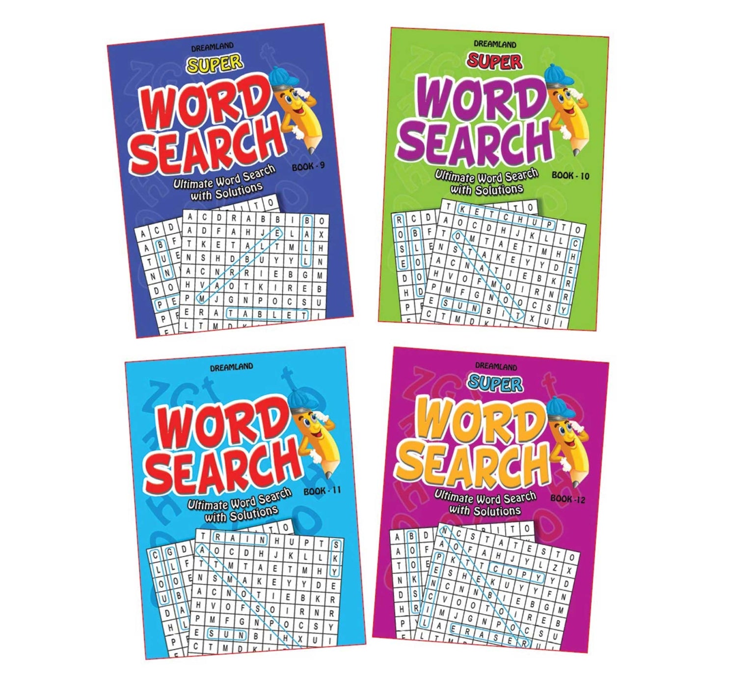 Super Word Search Pack 2 - (4 titles)