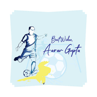 Gift Tags Square - Football Fever (PREPAID ONLY)