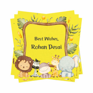 Plantable Gift Tag - Mini Zoo- 24 Tags (PREPAID ONLY)