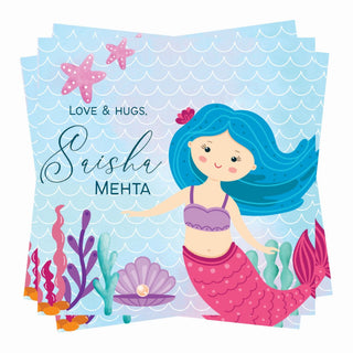 Gift Tags Square - Mermaid Magic (PREPAID ONLY)