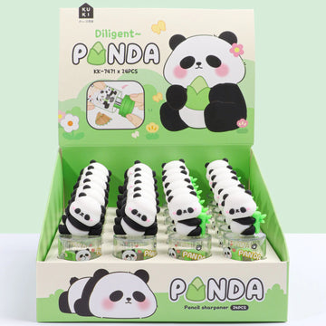 Whimsical Panda Pencil Sharpener