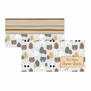 Personalised Envelopes - Bear Hug (PREPAID ONLY)