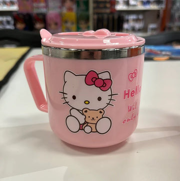 Adorable Cartoon Sipper Cups: Sip in Style with Fun and Functionality 260ml