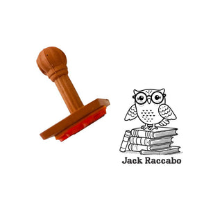 Book stamp - Reading Owl (PREPAID ONLY)