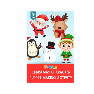 Christmas Characters Puppet Making Activity