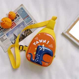Roar-tastic Style: The Dino-Themed Crossbody Mini Bag with a Protective Hard Shell