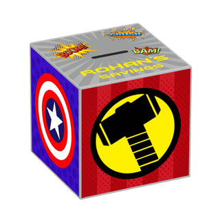 My Money Box personalised - SuperHero Fund (PREPAID ONLY)