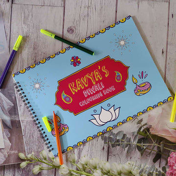 Personalized Diwali Coloring Book (PREPAID)