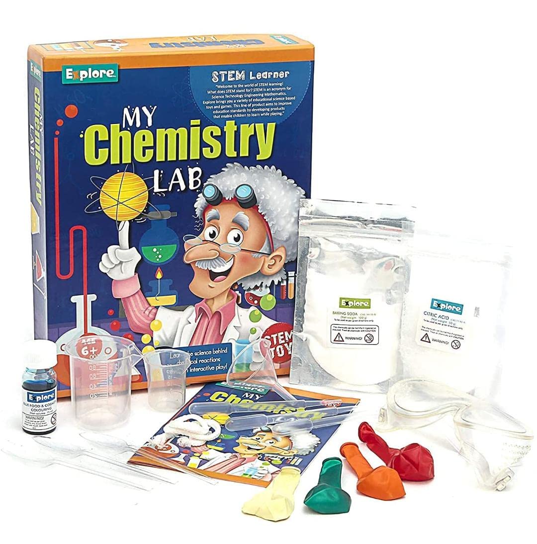 My Chemistry Lab Kit for Kids 8+ Educational DIY Kit