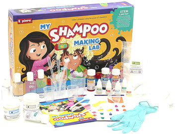 My Shampoo Making Lab Kit for Kids 6+ Educational DIY Kit