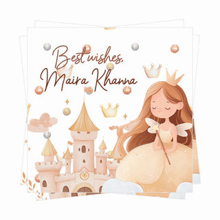 Gift Tags Square - Royal Wishes (PREPAID ONLY)