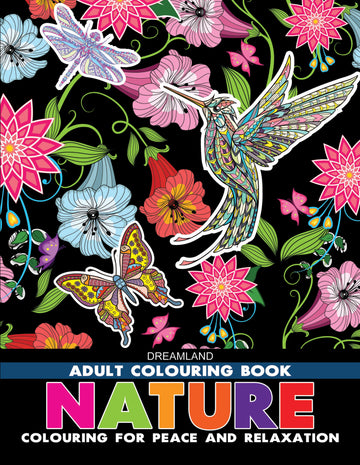Nature – Colouring Book for Adults