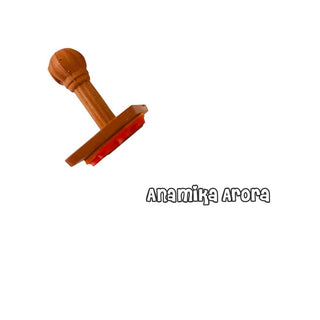 Name stamp - Simple (PREPAID ONLY)