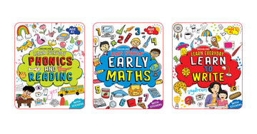 Learn Everyday 3 Books Pack for Children Age 4+