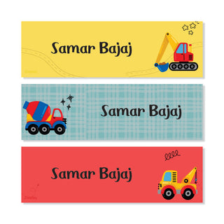 Waterproof Name Labels - Crane Zone - Pack of 90 labels - (PREPAID ONLY)
