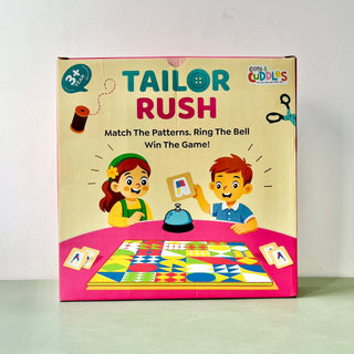 A Tailor Rush Match The Card Pattern and Win The Game for Kids