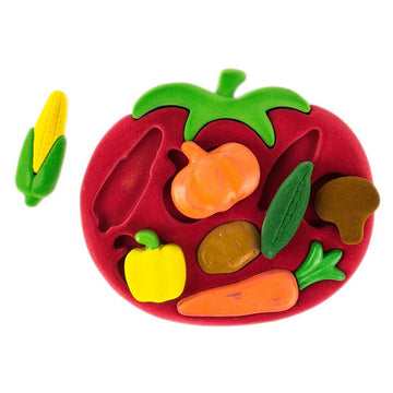 3D Shape Sorter Vegetables Mix (0 to 10 years)